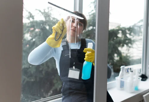 Nettoyage de vitres intérieures et extérieures à Ligueil